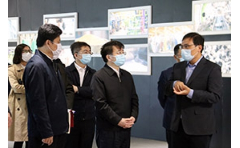 山東省商務廳黨組書記、廳長張德平一行到我公司調研