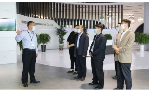 省稅務局、省商務廳工作組蒞臨寶豐公司調研座談